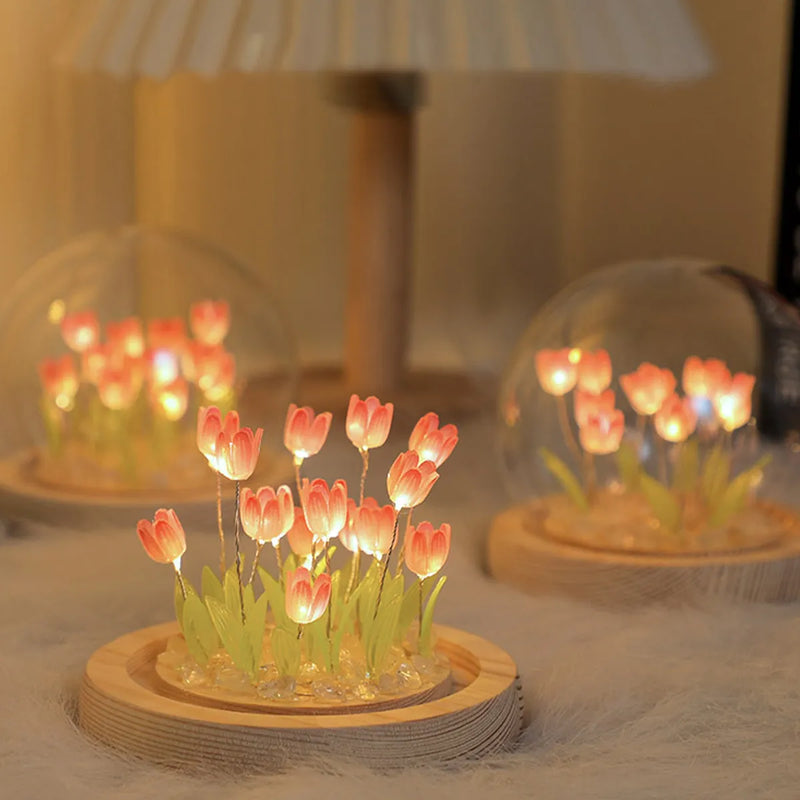 Light Up Tulips Valentines Gift