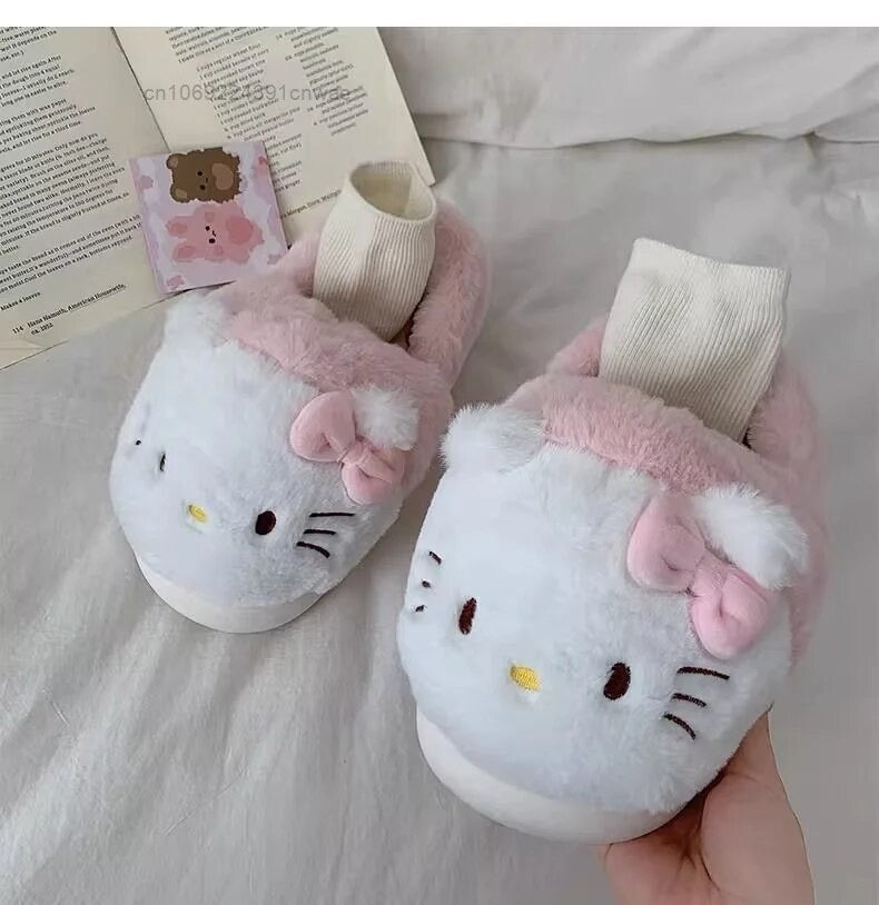 Kawaii Kitty Slippers