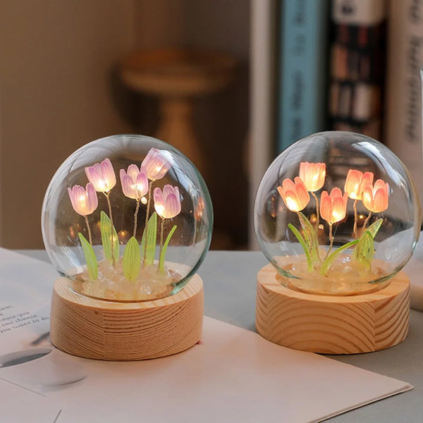 Light Up Tulips Valentines Gift